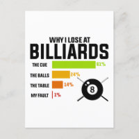 Pourquoi je perds au billard