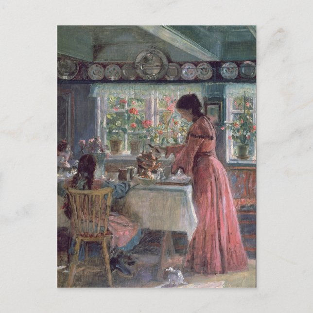 Carte Postale Pourrir le café du matin, 1906 (Devant)