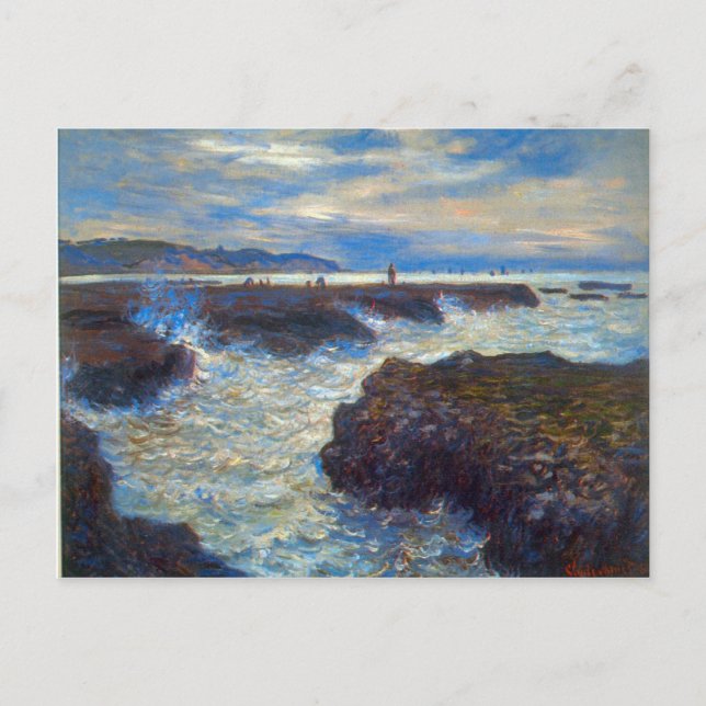 Carte Postale Pourville par Claude Monet (Devant)
