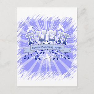 CARTE POSTALE POUSSER