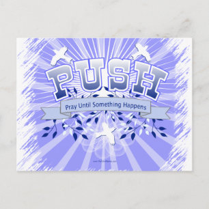 CARTE POSTALE POUSSER