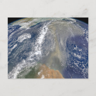 Carte Postale Poussière en direction de l'Amérique du Sud