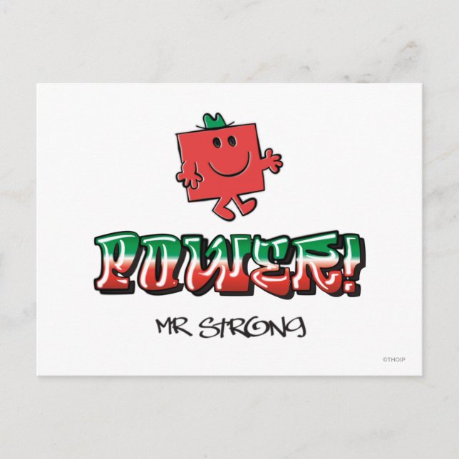 Carte Postale Pouvoir ! (Devant)