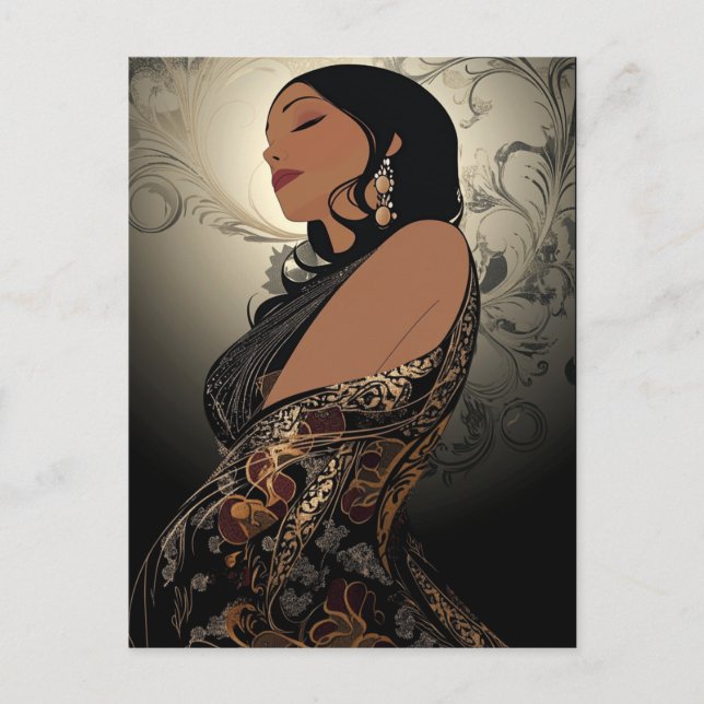 CARTE POSTALE POUVOIR DE BEAUTÉ #8 (Devant)