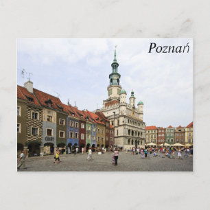 Carte Postale Poznań, Pologne