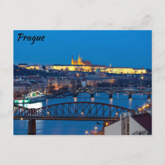 Carte Postale Prague