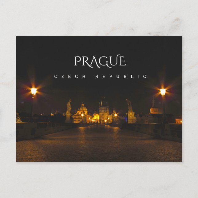 Carte Postale Prague (Devant)
