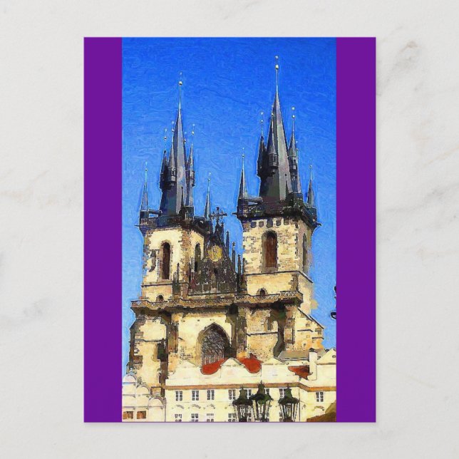 Carte Postale Prague (Devant)