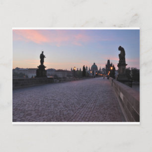 Carte Postale Prague à l'aube