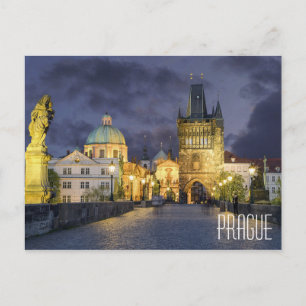 Carte Postale PRAGUE CZECH REPUBLIC beautiful