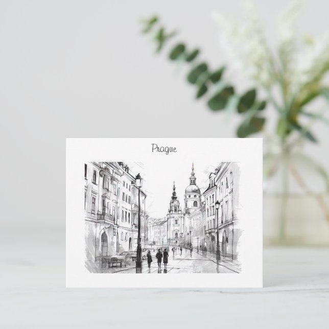 Carte Postale Prague République tchèque (Debout devant)