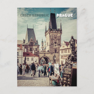 Carte Postale Prague, République tchèque