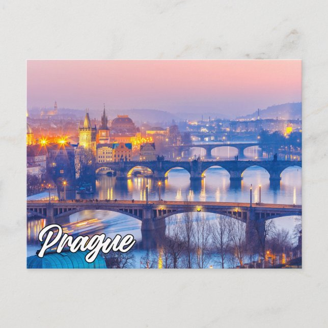 Carte Postale Prague, République tchèque (Devant)