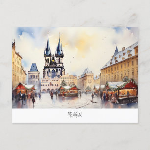Carte Postale Prague, République tchèque