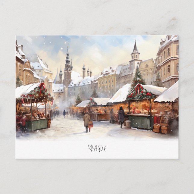 Carte Postale Prague, République tchèque (Devant)