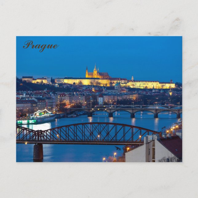 Carte Postale Prague, République tchèque (Devant)