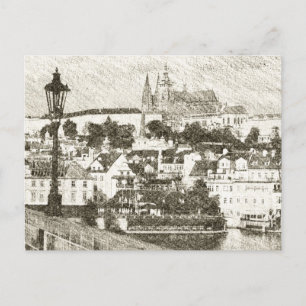 Carte Postale Prague, République tchèque