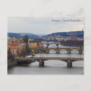 Carte Postale Prague, République tchèque