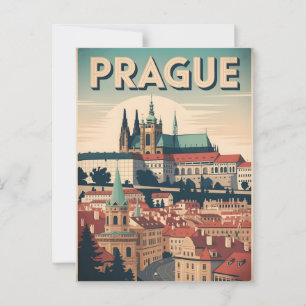 Carte Postale Prague vintage