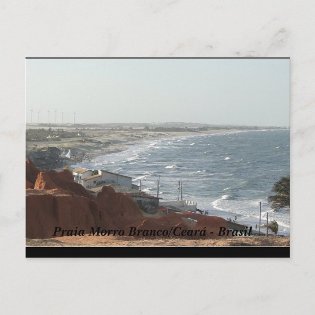 Carte Postale Praia do Morro Branco Brasil (Devant)