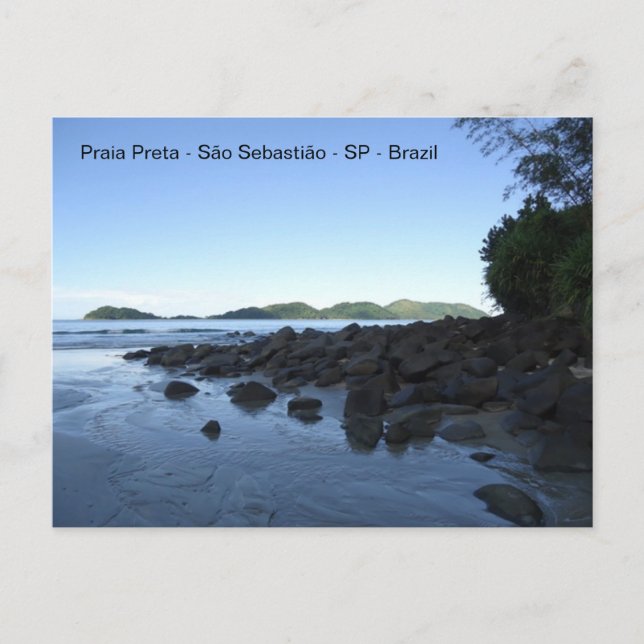 Carte Postale Praia Preta - Brésil (Devant)