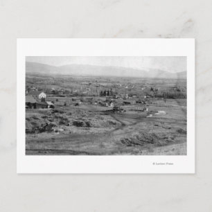 Carte Postale Prairie City, Oregon Birds Vue de la ville