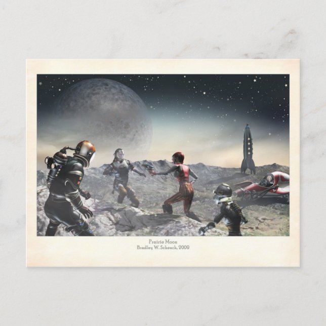 Carte postale Prairie Moon (Devant)