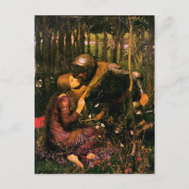 Carte Postale Pré-Raphaélite Par John William Wate (Devant)