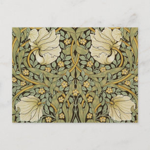 Carte Postale Pré-raphate de William Morris Pimpernel Vintage
