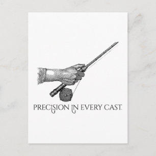 Carte Postale Précision à chaque lancer