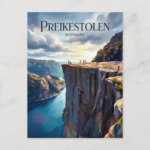 Carte Postale Preikestolen Norvège