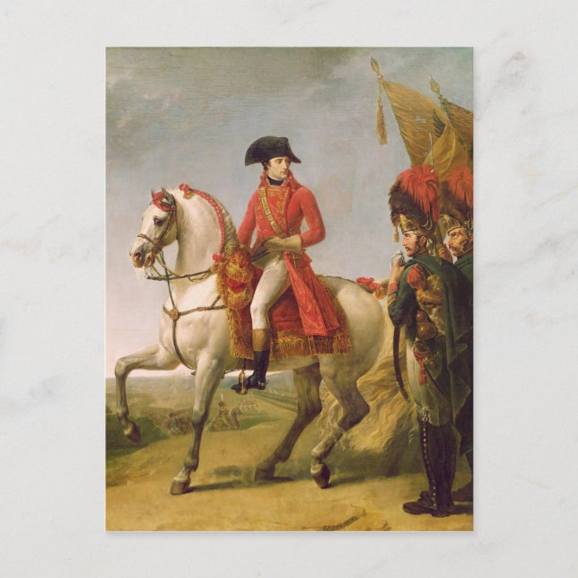 Carte Postale Premier consul Napoléon Bonaparte (Devant)