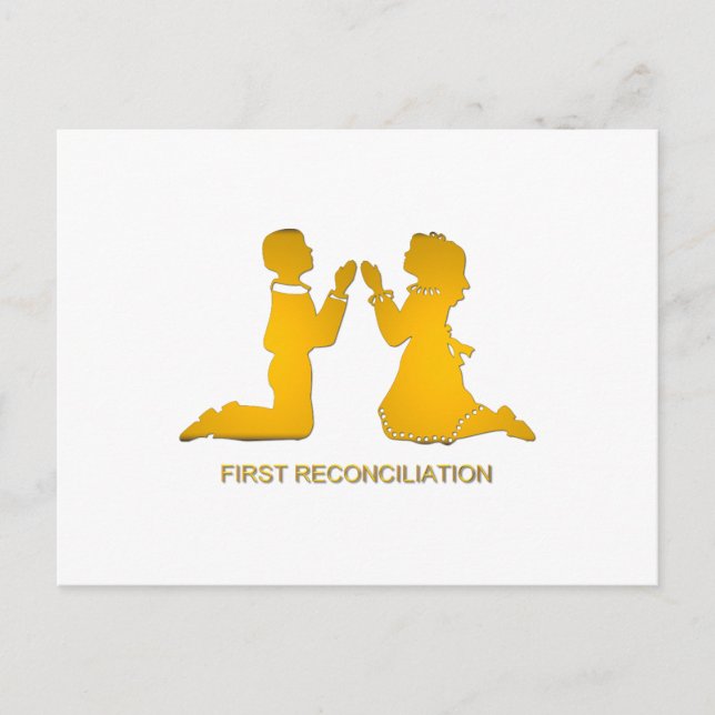 Carte Postale Première conciliation (Devant)