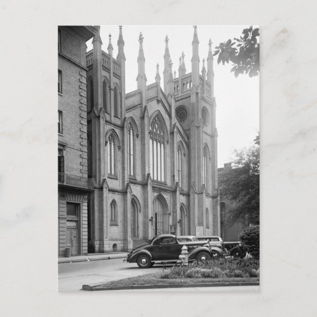 Carte Postale Première église presbytérienne, Nouvelle-Orléans,  (Devant)