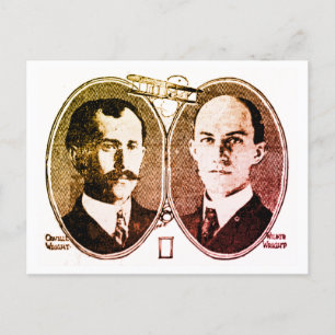 Carte Postale Première en vol