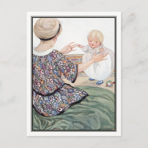 Carte Postale Première étape du bébé par Anne Anderson