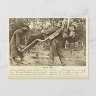 Carte Postale Première Guerre mondiale, France, Transport des bl