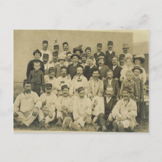 Carte Postale Première Guerre mondiale, photo du village
