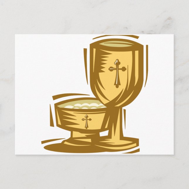 Carte Postale Première sainte communion (Devant)