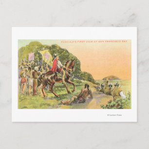 Carte Postale Première vue du Capt Portola