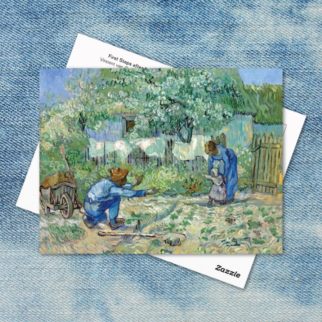 Carte Postale Premières étapes Baby Vincent van Gogh (Créateur téléchargé)