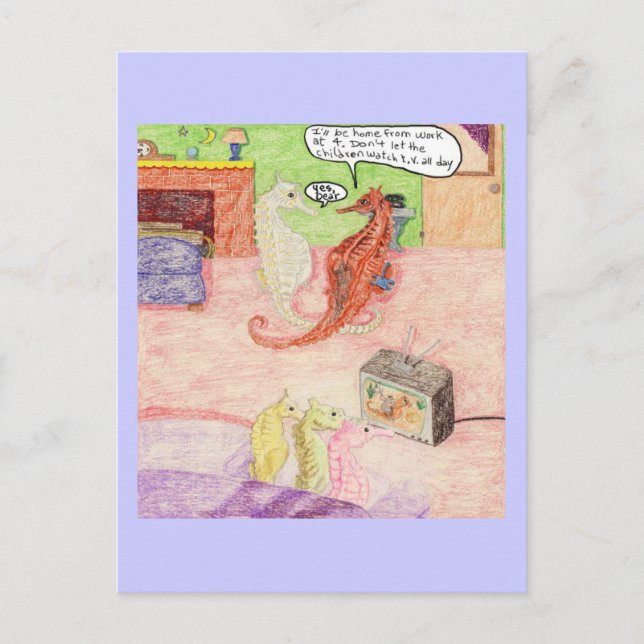 Carte Postale Prendre soin des enfants (Devant)