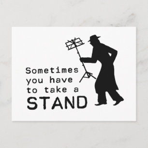 Carte Postale Prenez position