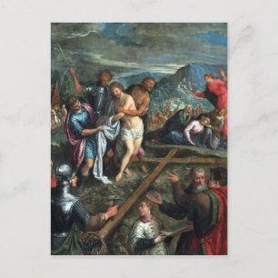 Carte Postale Préparation de la crucifixion