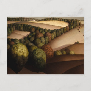 Carte Postale Près du coucher du soleil par Grant Wood