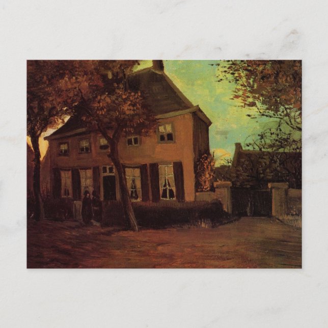 Carte Postale Presbytère à Nuenen par Vincent van Gogh (Devant)