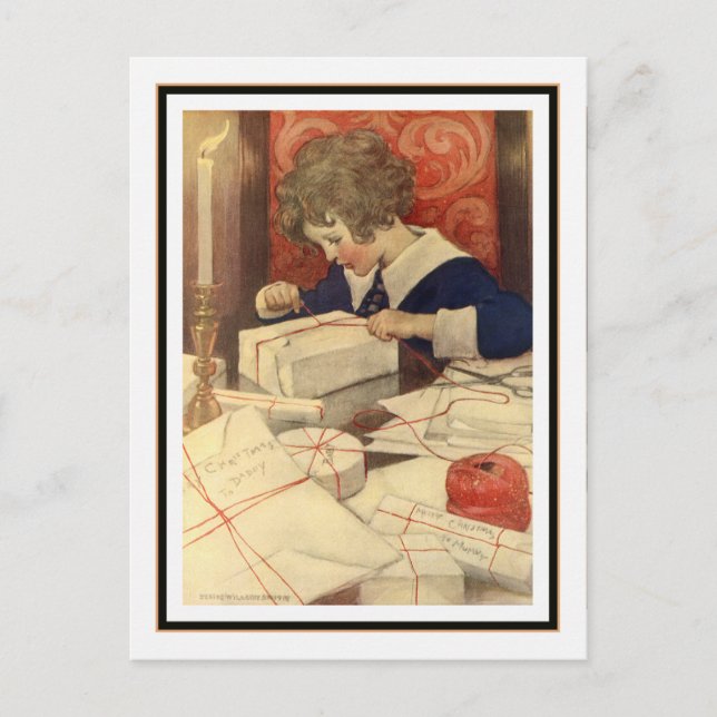 Carte Postale Présentations sur l'enlèvement d'enfants par Jessi (Devant)