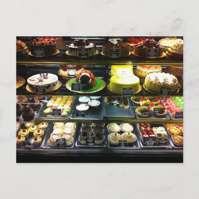 Carte Postale Présentoir à desserts (Devant)