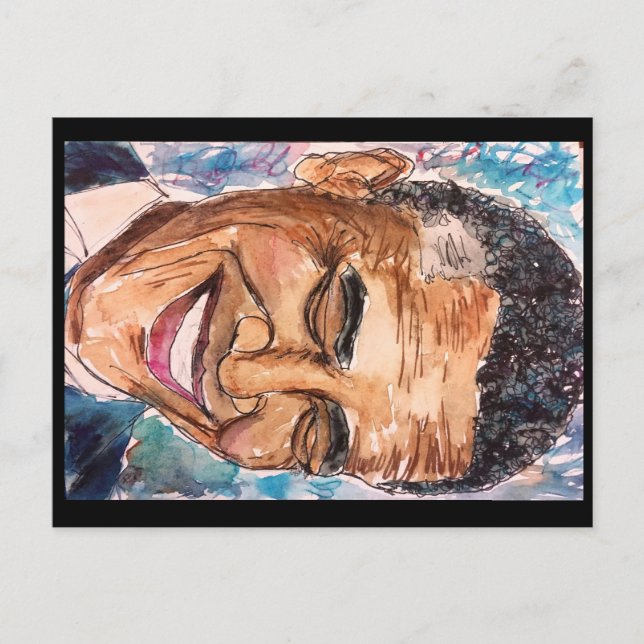 Carte Postale Président Barack Obama (Devant)