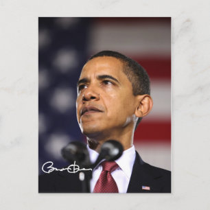 Carte Postale Président Barack Obama